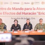 Guerrero en Alerta Naranja ante la cercanía e intensificación del huracán Erick: Evelyn Salgado