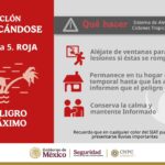 Guerrero entra en fase de Alerta Roja ante la evolución del huracán Erick a categoría 3: Evelyn Salgado