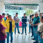 La secretaria de Fomento y Desarrollo Económico, Teodora Ramírez Vega, se encuentra en el municipio de las Vigas