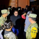 Gobierno de Guerrero y autoridades federales acompañan a familias de Punta Maldonado tras el paso del huracán Erick
