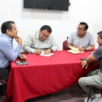 Francisco Rodríguez Cisneros, y el secretario de Turismo, Simón Quiñones Orozco, se reunieron con el presidente del Consejo Consultivo de Turismo