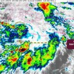 Erick se degrada a tormenta tropical tras tocar tierra en Guerrero