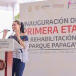 Entrega Evelyn Salgado la primera etapa de rehabilitación del parque Papagayo
