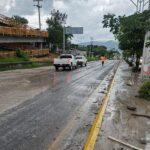 Gobierno del Estado realiza labores de limpieza en el bulevar Chilpancingo–Petaquillas