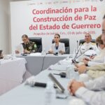 Refuerzan Evelyn Salgado estrategia de seguridad y entrega de apoyos a familias afectadas por Erick en la Costa Chica
