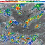 El paso de la Onda Tropical número 8 generará lluvias de moderadas a fuertes en Guerrero