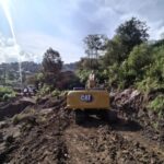 Continúan los trabajos en tramo carretero del municipio de Alcozauca por parte de la CICAEG