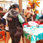 Policía Ecológica Estatal brindaron apoyo para localizar a una menor que se había extraviado en playa Asta Bandera