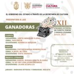 Tres jóvenes mujeres ganan el XII Premio Estatal de Cuento, Poesía y Ensayo Literario Joven 2025