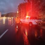 Sin afectaciones mayores, tras lluvias el personal de la SGIRPCGRO, mantiene vigilancia para atender cualquier incidencia