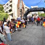 Rodada y Carrera por la Paz congrega a decenas de familias en Chilpancingo