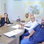 La gobernadora Evelyn Salgado Pineda sostuvo una reunión de trabajo con el secretario de Finanzas