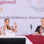 Evelyn Salgado y Claudia Sheinbaum encabezan la instalación del Plan de Justicia y Desarrollo Regional del Pueblo Amuzgo