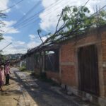 Personal de la SGIRPCGRO atiende afectaciones en Zumpango por tormenta local