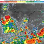 Alerta SGIRPCGRO por lluvias fuertes a puntuales intensas en Guerrero por Zona de Baja Presión