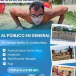 Convoca Promotora de Playas a participar en entrenamientos con guardavidas en playa Tamarindos