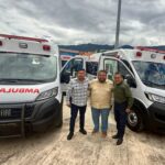 Evelyn Salgado cumple con la salud de la Montaña y la Sierra entregan ambulancias a Tlapa y Leonardo Bravo
