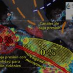 Prevalecerán lluvias este sábado en Guerrero por influencia de sistemas de baja presión