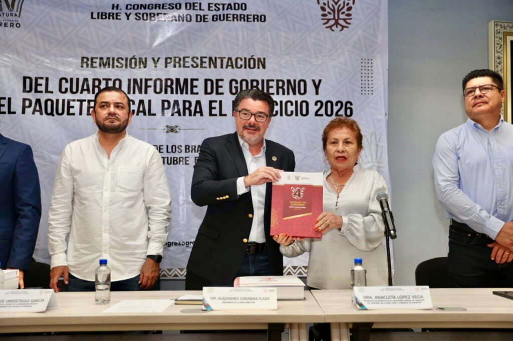 Entrega Evelyn Salgado su 4° Informe de Gobierno al Congreso del Estado ...