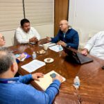 Francisco Rodríguez Cisneros, sostuvo un encuentro con la consejera presidenta del Instituto Estatal de Participación Ciudadana (IEPC)