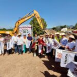 Inicia la construcción de la primera etapa del sistema de drenaje sanitario y planta tratadora de Las Querendas, en la Tierra Caliente