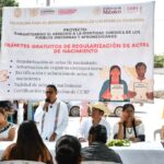 SEDEPIA lleva trámites gratuitos de regularización de actas de nacimiento a la región Norte