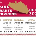 Llevará Registro Civil campaña itinerante a la Sierra y Costa Chica