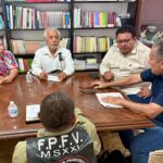 El subsecretario de Desarrollo Político y Social, Francisco Rodríguez Cisneros, sostuvo una reunión con integrantes del Frente Popular Francisco Villa México Siglo XXI