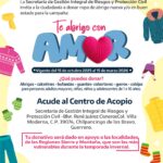 La SGIRPCGRO invita a la población a sumarse a la campaña “Te Abrigo con Amor”