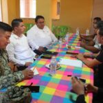 Autoridades estatales revisan avances en materia de seguridad y desarrollo social con representantes del Valle de El Ocotito