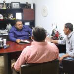 Francisco Rodríguez Cisneros, sostuvo una reunión con familiares de Guillermo Sánchez Nava