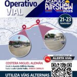 Listo el Operativo Especial Interinstitucional por el desarrollo del Acapulco Air Show 2025