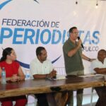 René Posselt toma protesta al nuevo Comité de la Federación de Periodistas de Acapulco