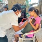 Instalan módulos informativos y refuerzan vacunación contra el sarampión en la Costa Grande