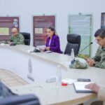 La gobernadora Evelyn Salgado Pineda encabezó los trabajos de la sesión de la Mesa Estatal de Coordinación para la Construcción de la Paz