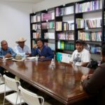 Francisco Rodríguez Cisneros, se reunió con representantes del Frente Popular de la Montaña