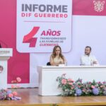 Gobernadora Evelyn Salgado acompaña a Liz Salgado en su 4to informe al frente del DIF Guerrero