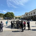 Amplio despliegue de seguridad se observa esta mañana en distintos puntos de Chilpancingo