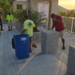 Promotora de Playas Acapulco realizó labores de limpieza en los miradores Amanecer y Atardecer