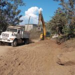 En el Año de las Obras que impulsa Evelyn Salgado se avanza en la pavimentación del camino El Líbano–Pabellón–El Salto en Cuautepec