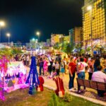 Magia, alegría y color en el encendido de la Villa de Santa del Parque Papagayo de Acapulco