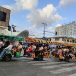 La Caravana de los Reyes Magos recorrió la Costera con el trenecito del Parque Papagayo