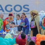 Evelyn Salgado celebra el Día de Reyes con niñas y niños de Chilpancingo