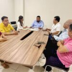 Francisco Rodríguez Cisneros, sostuvo una reunión de trabajo con personal de la Delegación de Gobernación en Acapulco