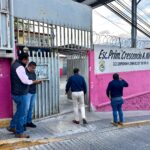Realiza IGIFE recorrido de verificación por escuela de colonia El Encanto de Chilpancingo 