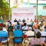 Sagadegro entrega equipamiento a cooperativas de la laguna de Tres Palos