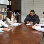 El subsecretario de Desarrollo Político y Social, Francisco Rodríguez Cisneros, sostuvo una reunión de trabajo con el encargado de despacho de la Comisión Estatal de Búsqueda de Personas