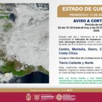 SGIRPCGro pronostica lluvias fuertes para este sábado en varias zonas de Guerrero