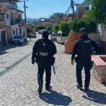 Policía Estatal de la Secretaría de Seguridad Pública realizan recorridos de vigilancia en distintos puntos del municipio de Ixcateopan de Cuauhtémoc.