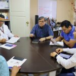 El titular de la Secretaría de Medio Ambiente y Recursos Naturales, Ángel Almazán Juárez, sostuvo una reunión de trabajo con el alcalde de Mochitlán